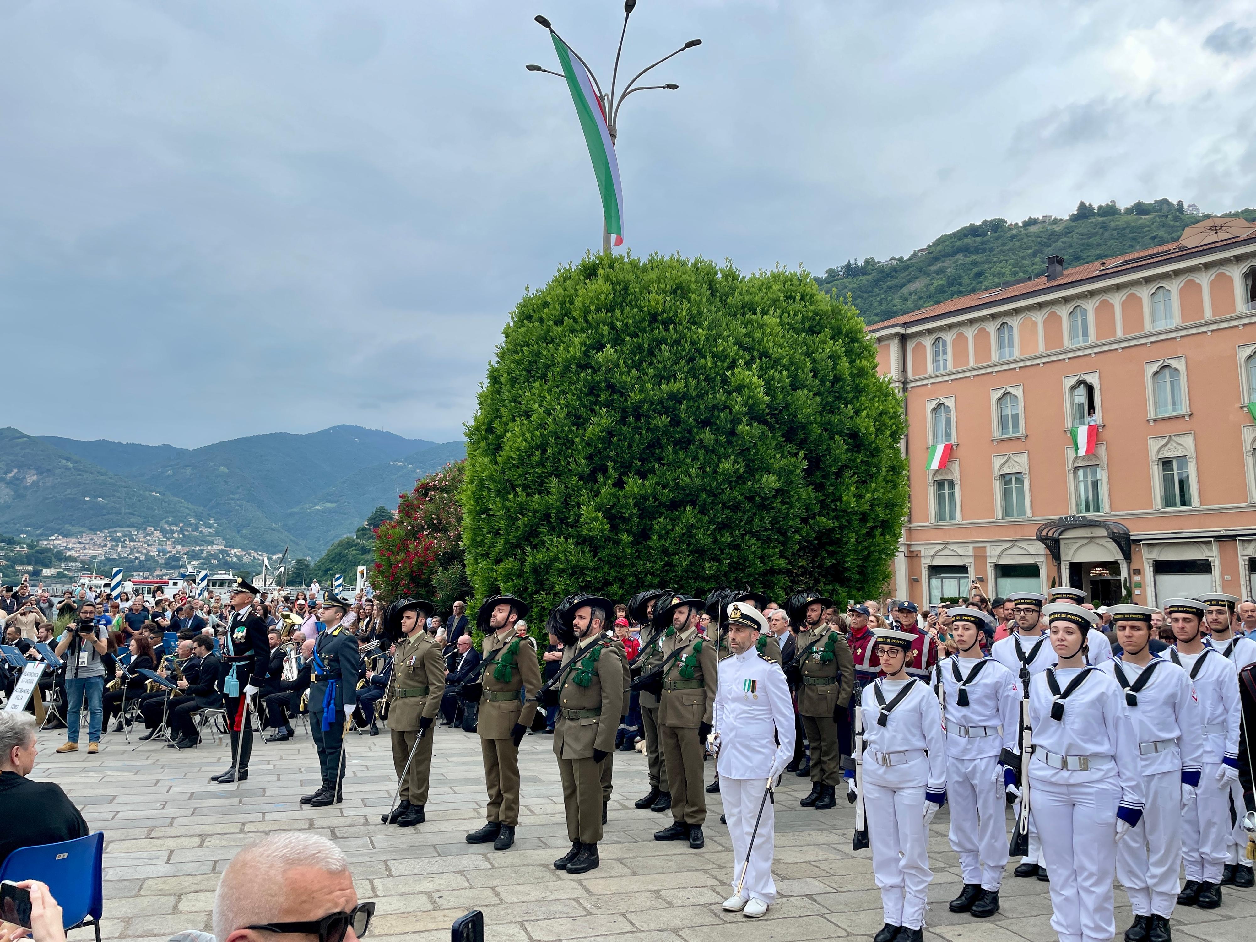 Como, 2 giugno tra eventi e iniziative. Il Prefetto: “È la festa di tutti”
