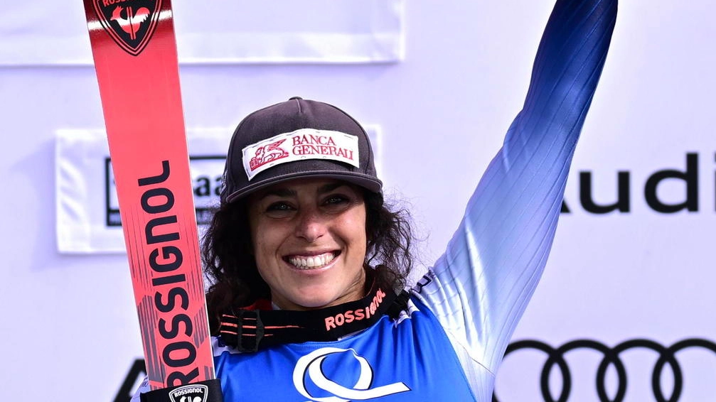 Federica Brignone, 33 anni, tre medaglie olimpiche e Coppe del mondo di sci