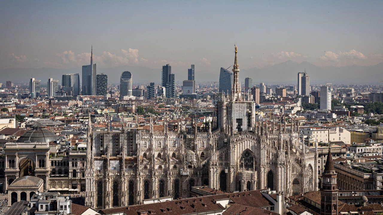 Lo skyline di Milano