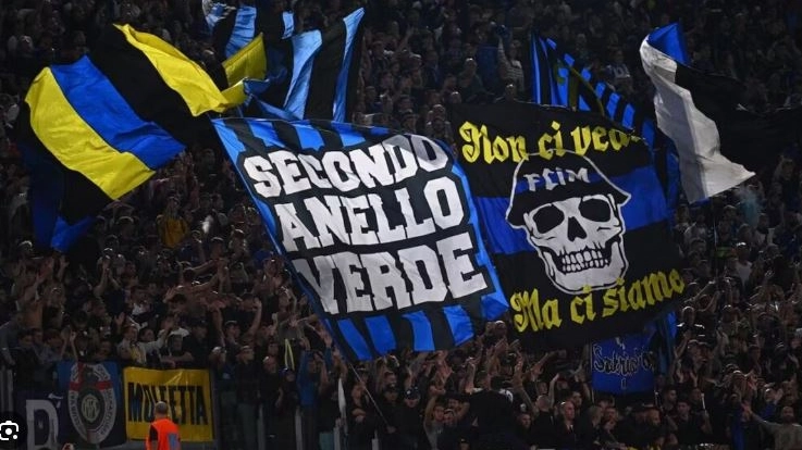 Il secondo anello verde della Curva Nord Il secondo anello verde della Curva Nord