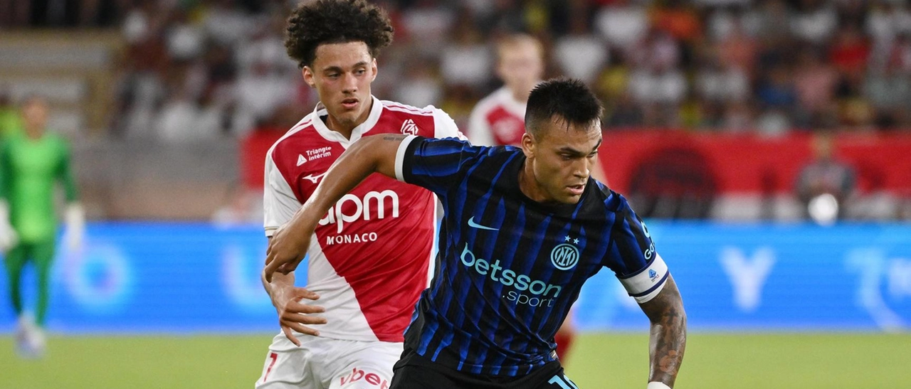 Lautaro e Bonny: rimonta. Pazza Inter con il Monaco