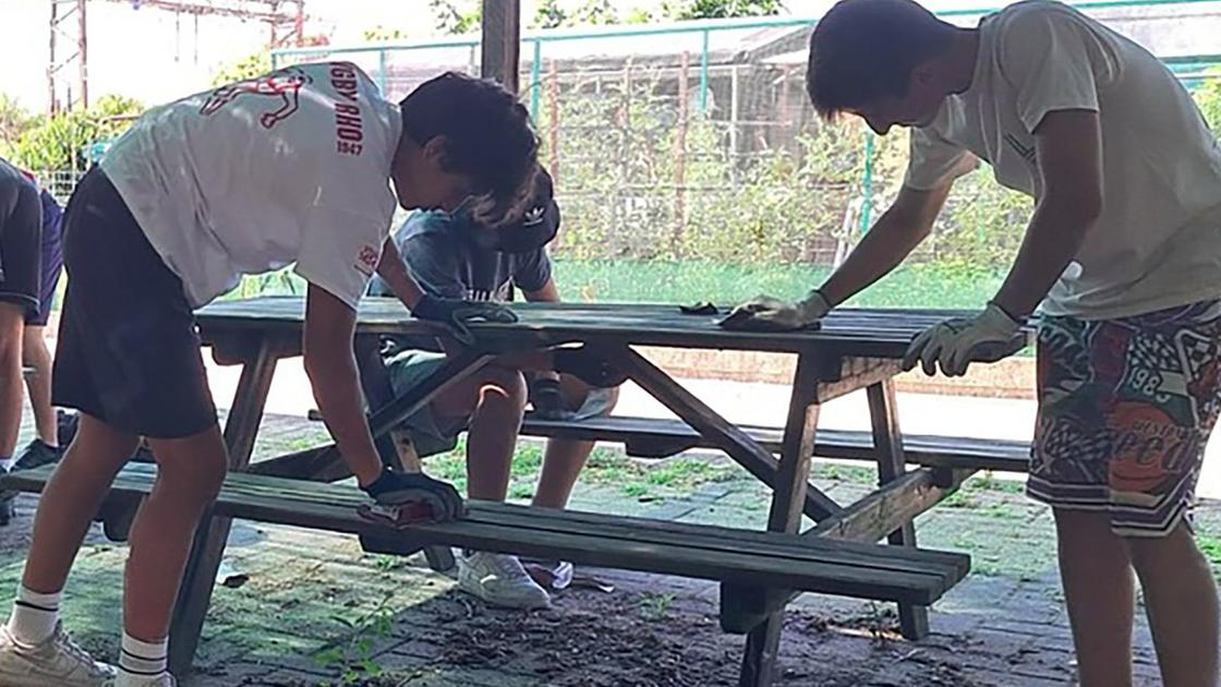 Campus verde tra volontariato e divertimento Campus verde tra volontariato e divertimento