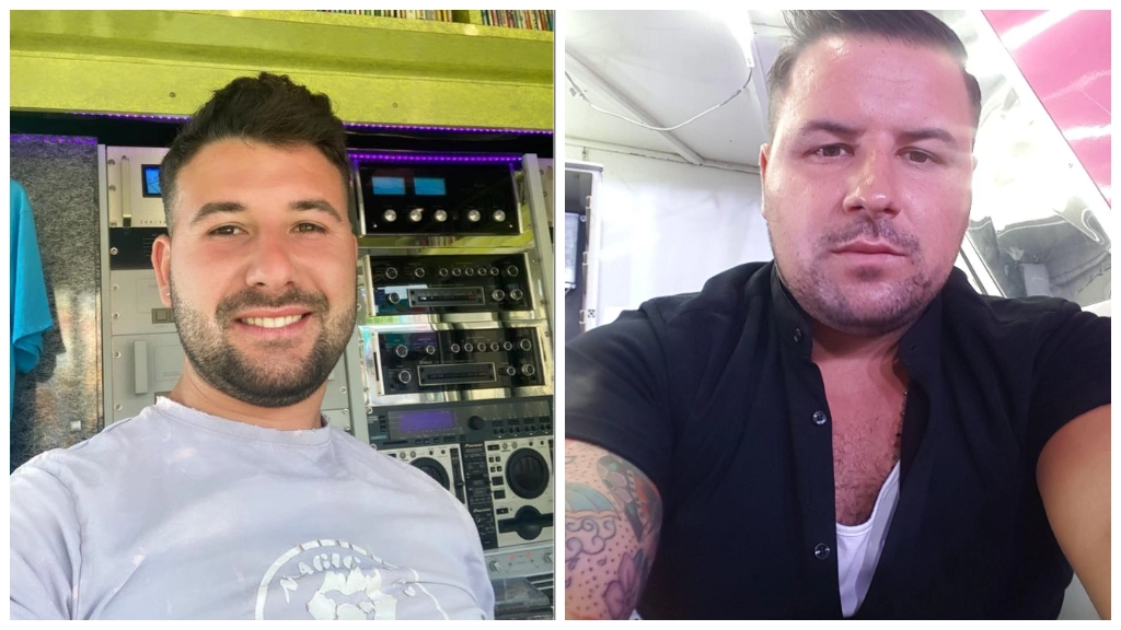Brad Rossi, 27 anni, e Richard Busnelli, 29 anni: i due giostrai morti nell'incidente in tangenziale Nord