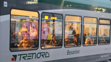 Besanino, si torna in carrozza. Per ora treni a velocità ridotta