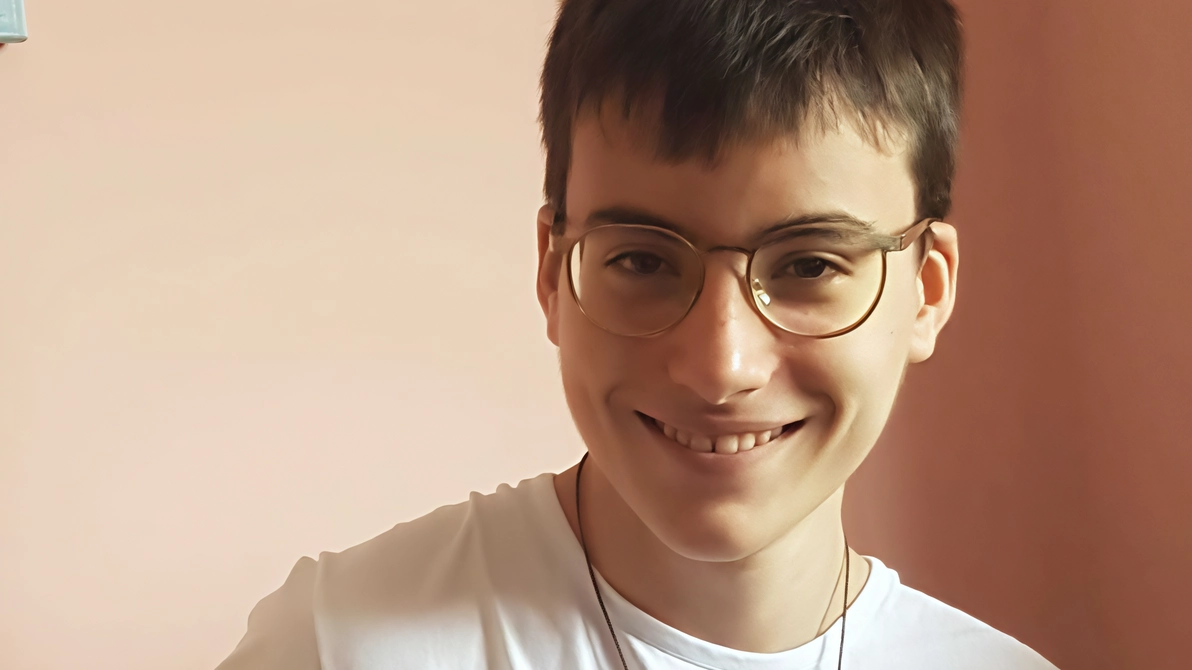 Gabriele Corsello, 17 anni, si è diplomato al classico Setti Carrato