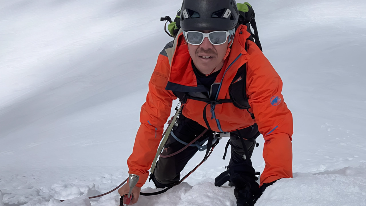 L’addio a Luca Sinigaglia, l’alpinista cinquantenne melzese I tentativi di recupero della salma si erano interrotti causa maltempo