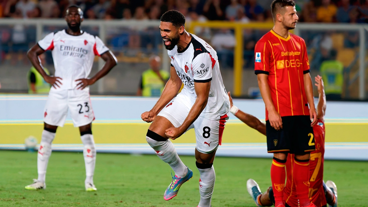 L'esultanza di Ruben Loftus-Cheek L'esultanza di Ruben Loftus-Cheek