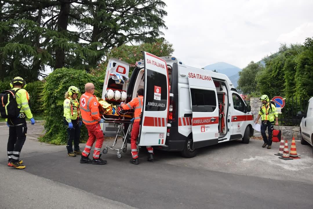 iseo precipita nel tombino grave un operaio di 60 anni