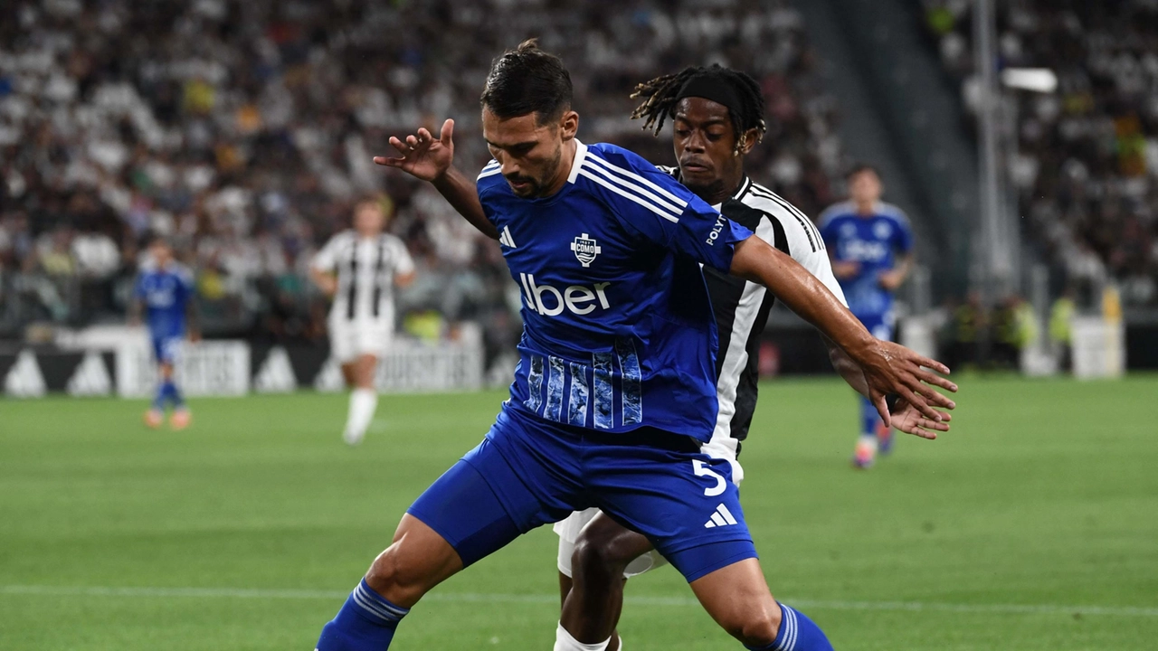 Como, com’è dura la serie A: il primo tiro arriva all’80’. La Juventus passeggia