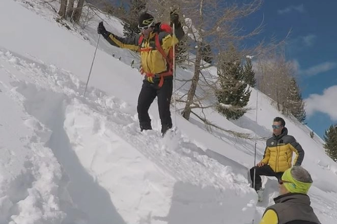 Slavine e valanghe sono una delle minacce all'ecosistema che riguardano l'arco alpino