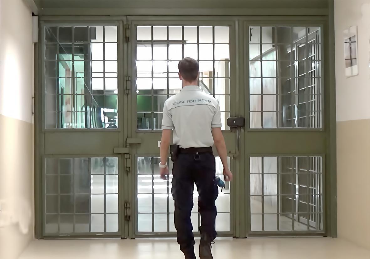 aggressione nel carcere di monza detenuto sferra un pugno a un agente della penitenziaria