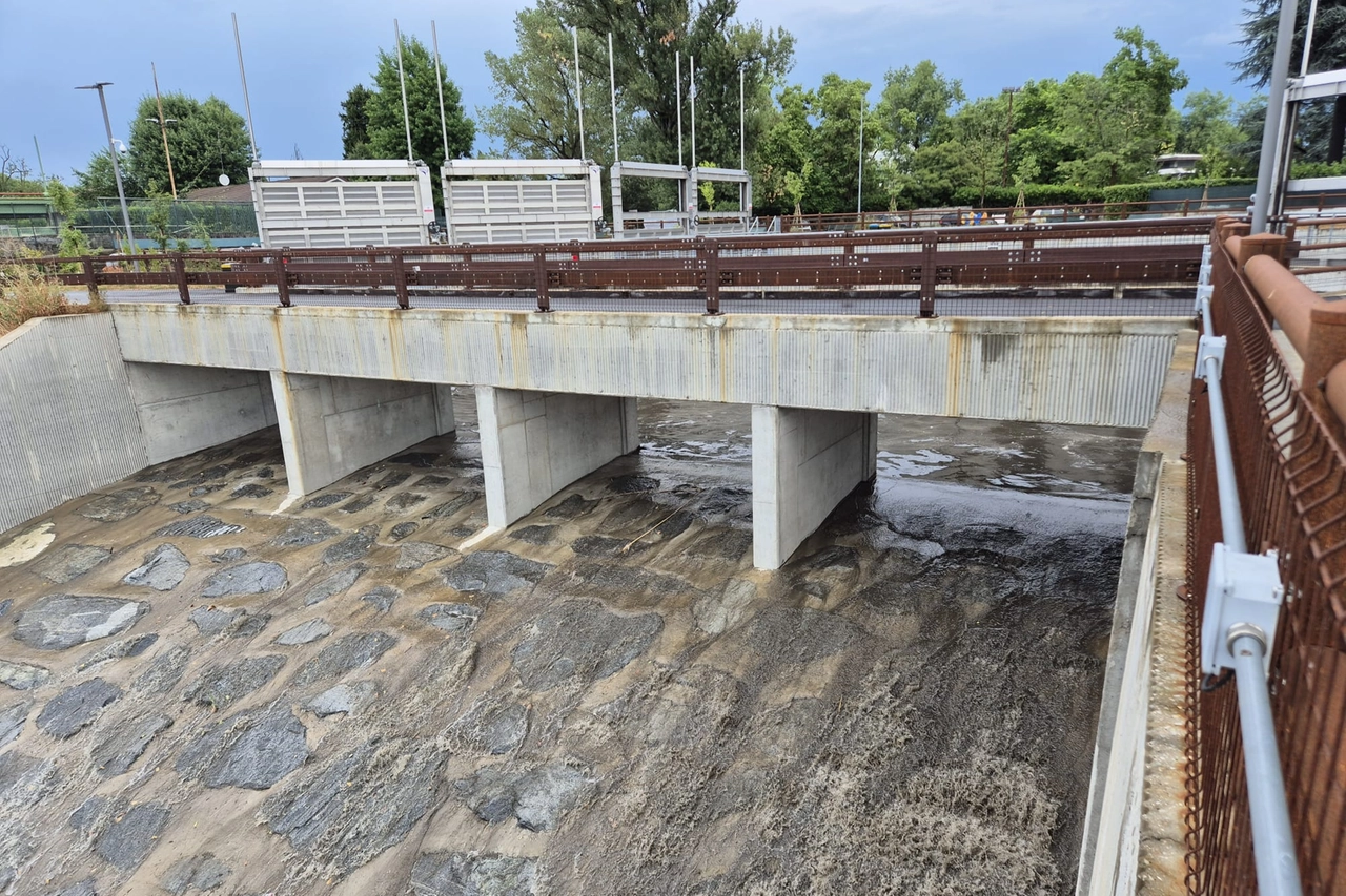 A Bresso entra in funzione la vasca di laminazione per contenere il Seveso