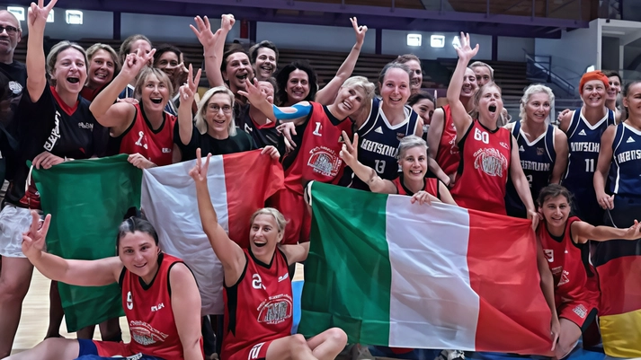 La festa delle azzurre “over 55“