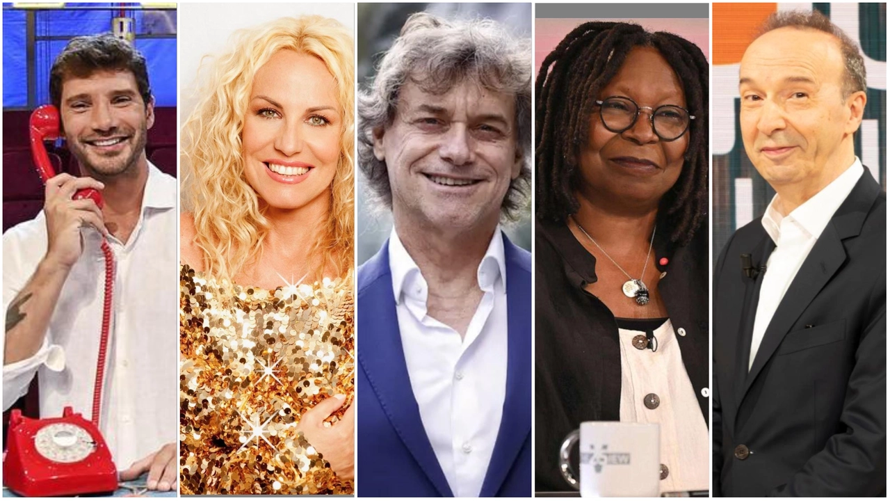 Palinsesti Rai: torna Benigni. Avanti con Conti, Clerici, Matano, De Martino, Angela. Whoopi Goldberg è in 'Un posto al sole' / 