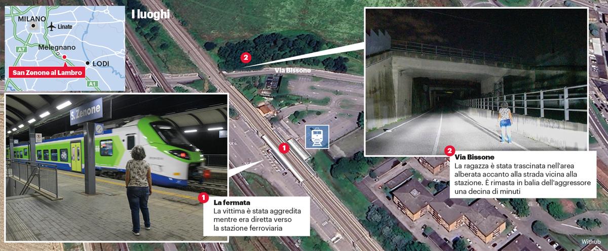 Trascinata via e violentata a 18 anni, la ricostruzione dello stupro a San Zenone: “Per 10 minuti nelle mani dell’uomo” Trascinata via e violentata a 18 anni, la ricostruzione dello stupro a San Zenone: “Per 10 minuti nelle mani dell’uomo”