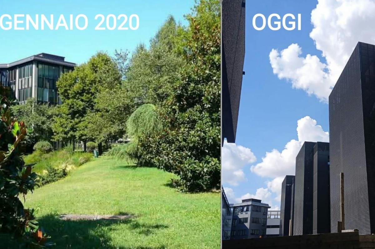 “Ma quale Milano Green Week, è la settimana del grigio cemento”: flashmob degli ambientalisti nell’ex parco (cancellato) di via Bassini “Ma quale Milano Green Week, è la settimana del grigio cemento”: flashmob degli ambientalisti nell’ex parco (cancellato) di via Bassini