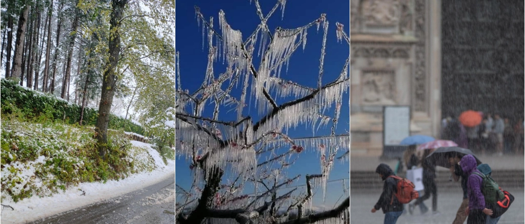 Anomalie climatiche di 12°C in meno nella terza decade di aprile che non si registravano da almeno 30 anni su alcune zone della Lombardia. Nei prossimi giorni meno gelo (ma in compenso tornano le precipitazioni)