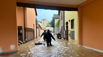 Alluvione a Bellinzago, il sindaco: “Prima volta a memoria d’uomo che esonda anche il Naviglio Martesana”