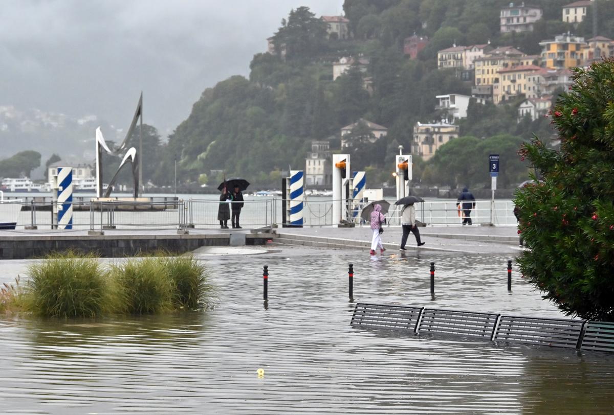 Come un uragano: Como finisce sott’acqua. Cronaca di una giornata di devastazione, oggi scuole chiuse