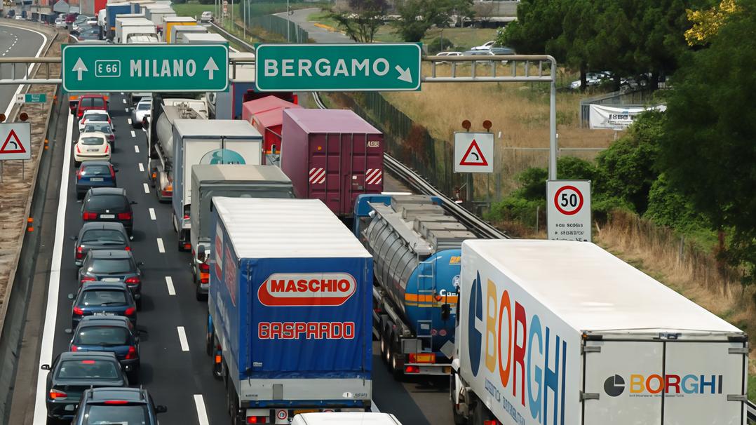 Dieci chilometri di incolonnamenti per un incidente sulla A4 Dieci chilometri di incolonnamenti per un incidente sulla A4