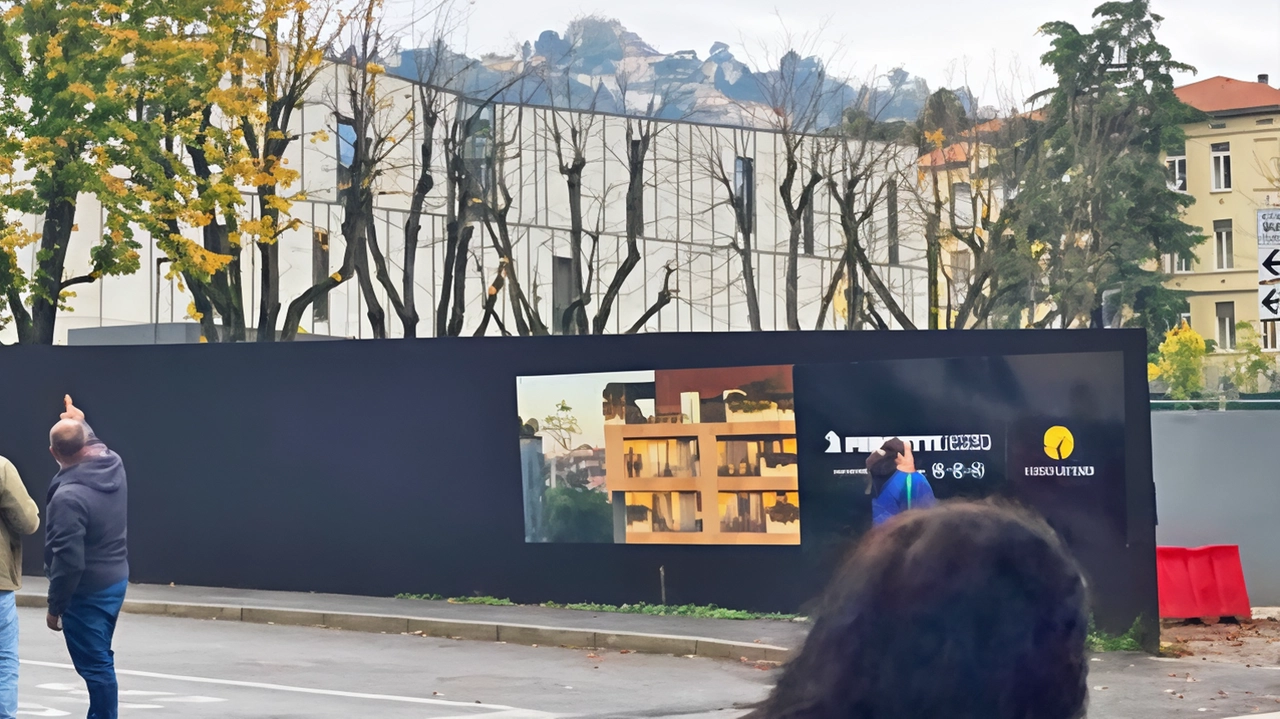 L’assessore comunale si è detta disposta ad incontrare i cittadini. Sopra l’area di cantiere L’assessore comunale si è detta disposta ad incontrare i cittadini. Sopra l’area di cantiere