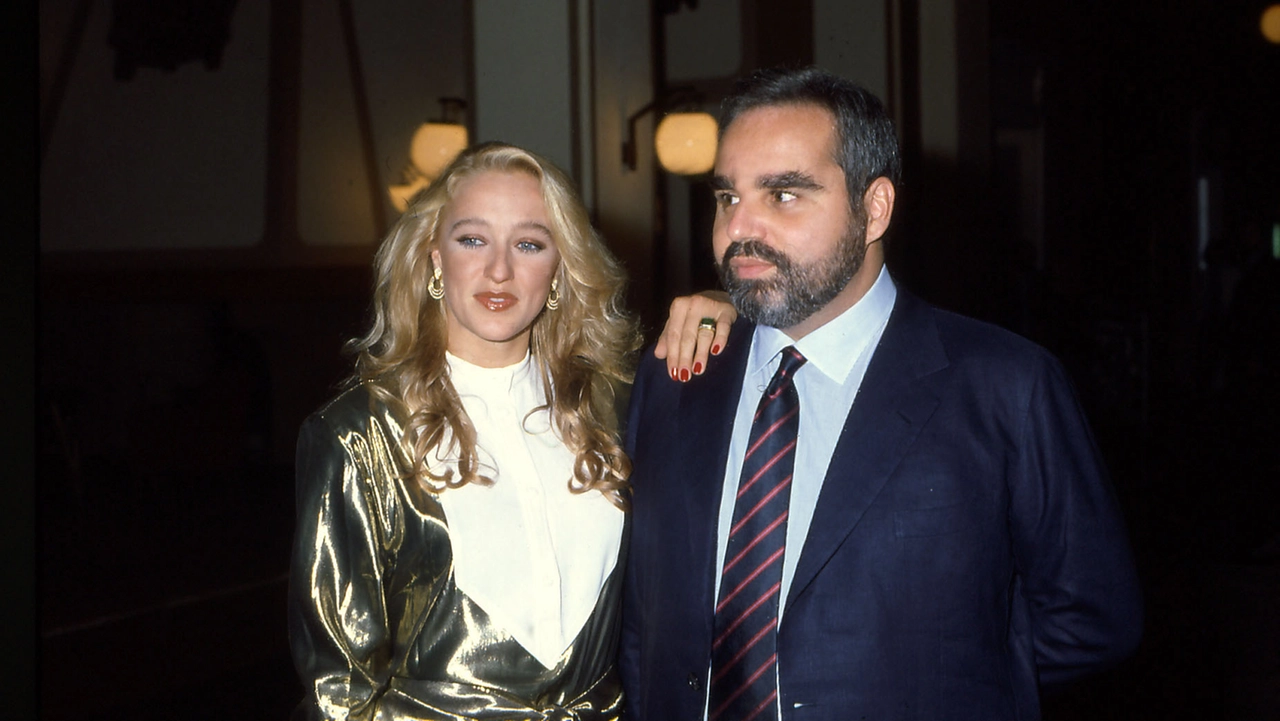 Eleonora Giorgi insieme al primo marito Angelo Rizzoli nel corso di un evento pubblico Eleonora Giorgi insieme al primo marito Angelo Rizzoli nel corso di un evento pubblico