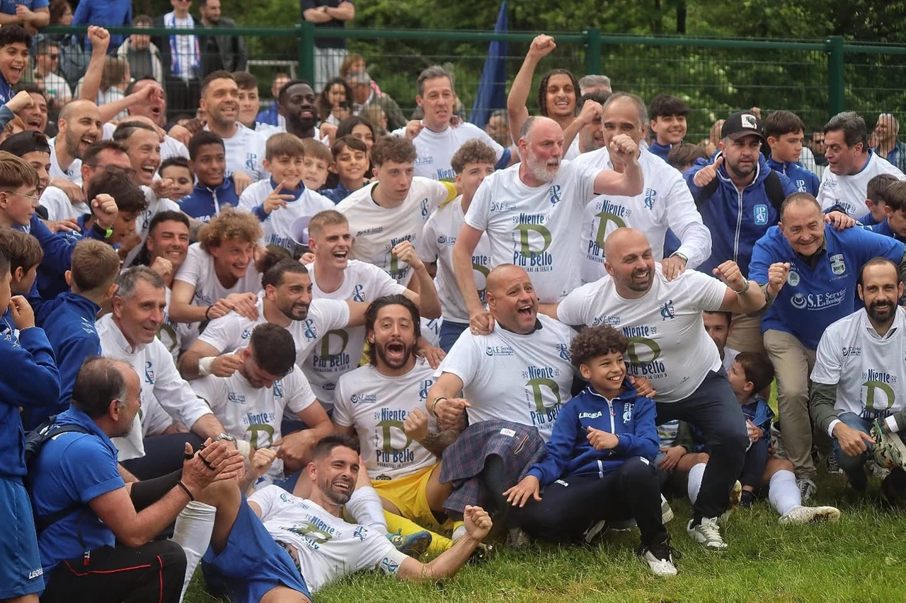 Festa sul campo per la promozione in serie D