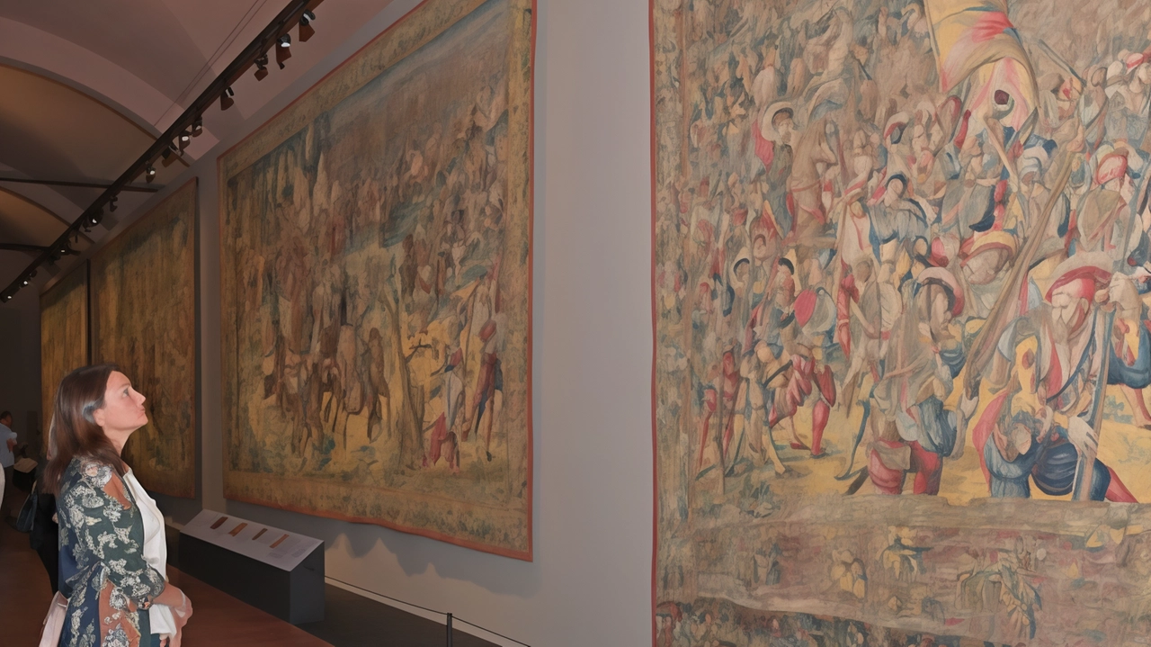 I grandi arazzi prestati dal Museo e Real bosco di Capodimonte a Napoli I grandi arazzi prestati dal Museo e Real bosco di Capodimonte a Napoli