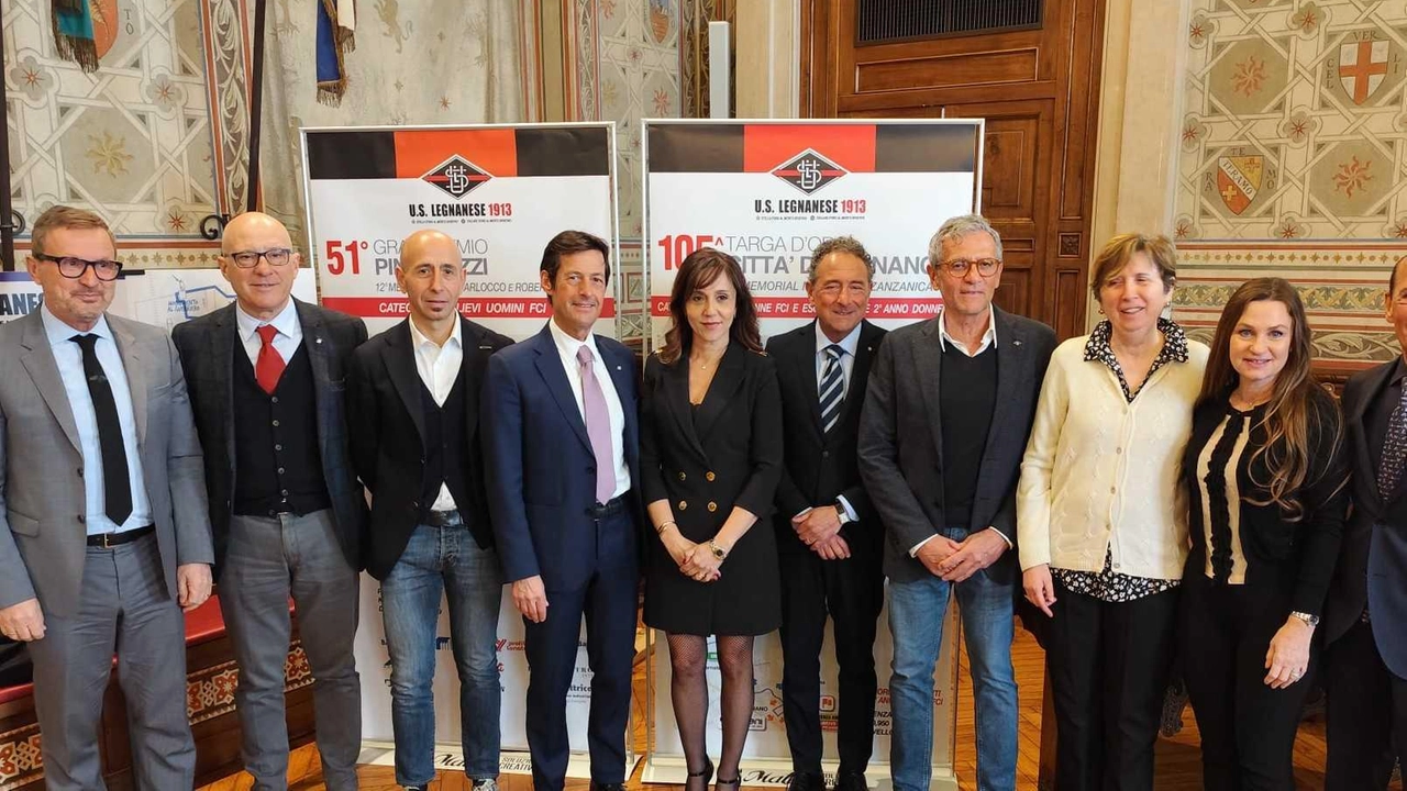 La presentazione della Us Legnanese
