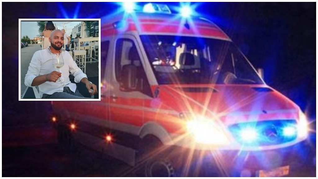 Paolo Sarcone, 42 anni, morto in un incidente in provincia di Cremona (Foto profilo facebook)
