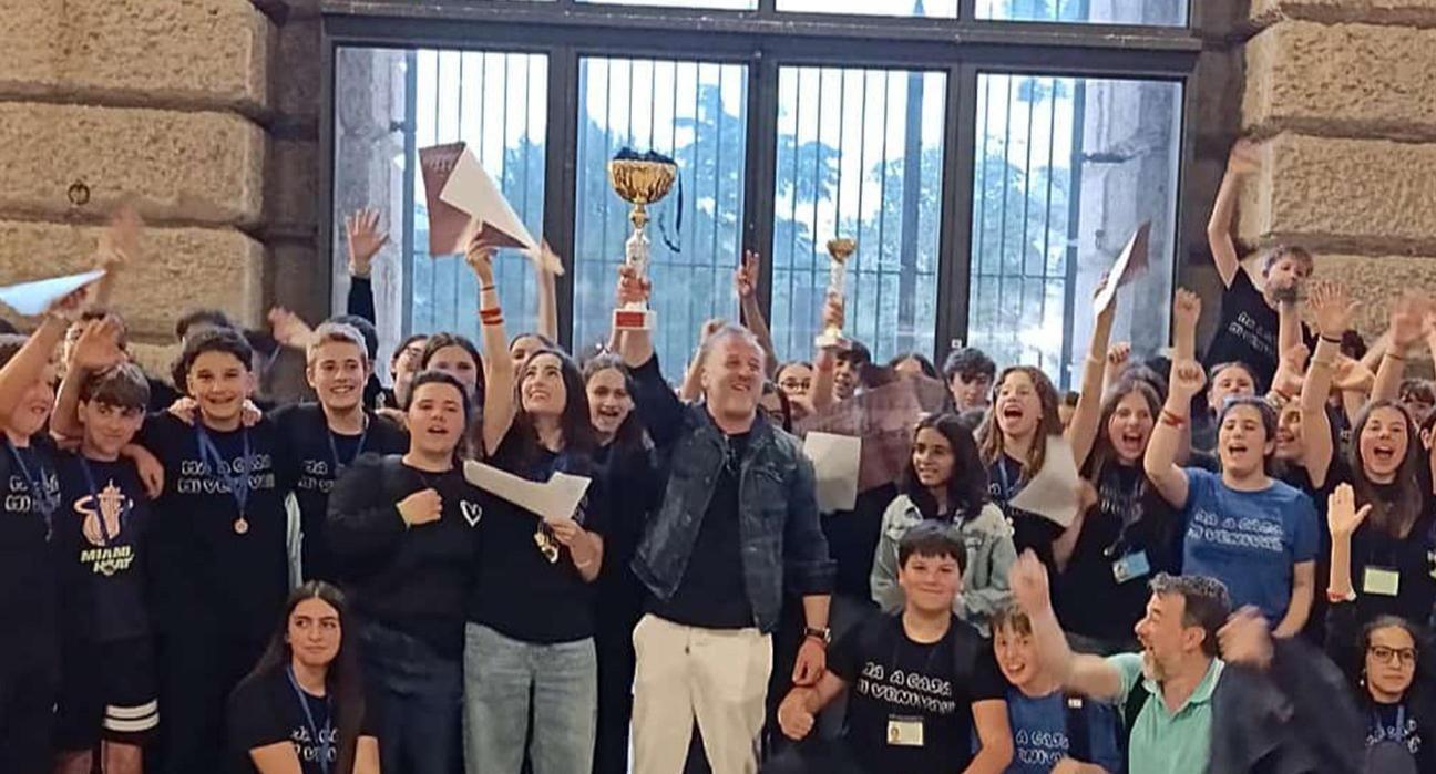 l orchestrona trionfa al premio verona sul podio i 96 musicisti di bellusco