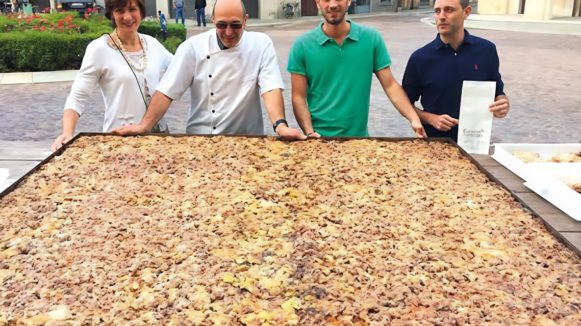 La piota record sarà realizzata dall’Antico Forno di Fulvio Garavaglia La piota record sarà realizzata dall’Antico Forno di Fulvio Garavaglia