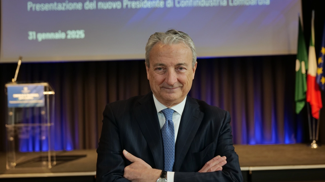 Giuseppe Pasini , nuovo presidente di Confindustria Lombardia Giuseppe Pasini , nuovo presidente di Confindustria Lombardia