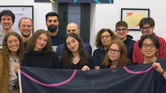 Alcuni ragazzi de “Lo Snodo”