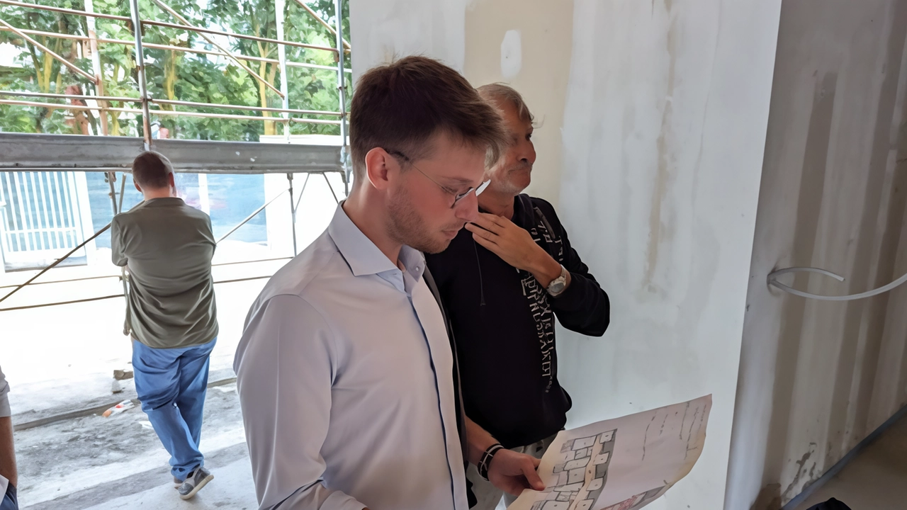 Il sopralluogo dell’assessore Alessandro Galbiati al nuovo nido in via don Milani Il sopralluogo dell’assessore Alessandro Galbiati al nuovo nido in via don Milani