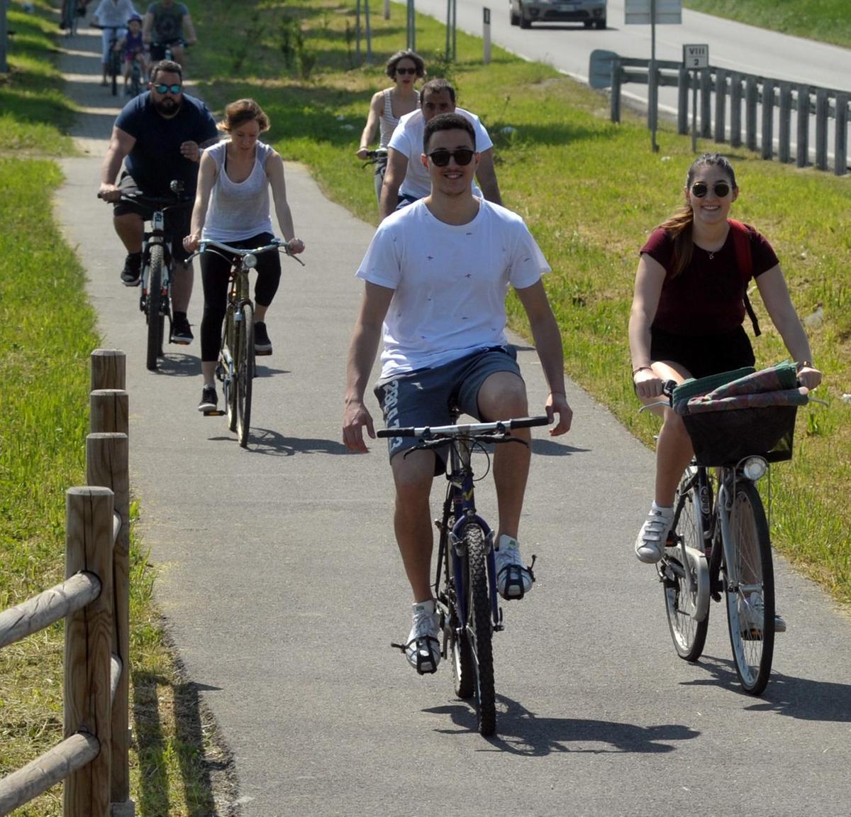 pista ciclabile 232 l8217ora dei cantieri scavalcher224 la rivoltana in sicurezza