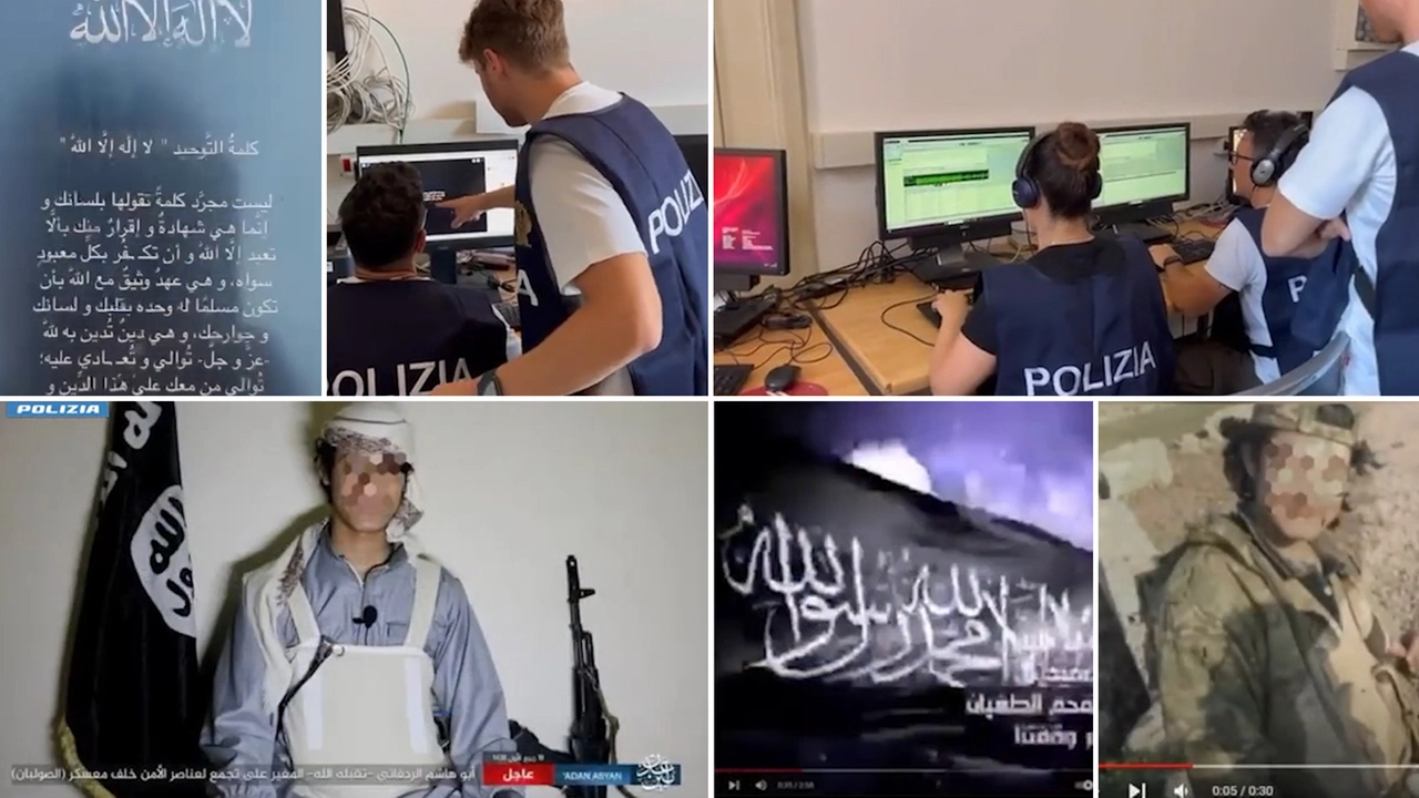 Pubblicava post e reel di propaganda jihadista: scovato a Bergamo dalla polizia di Bologna