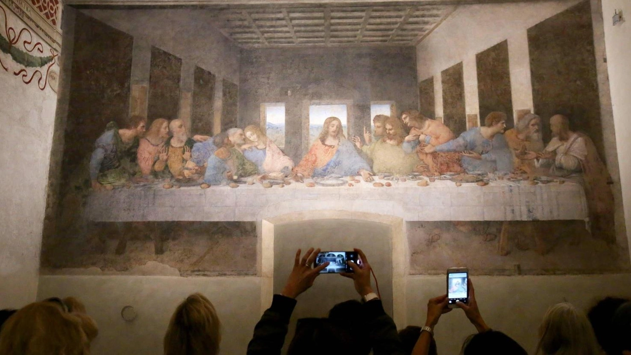 Uno dei tesori dell’arte più visitato dai turisti di tutto il mondo: l’Ultima cena di Leonardo