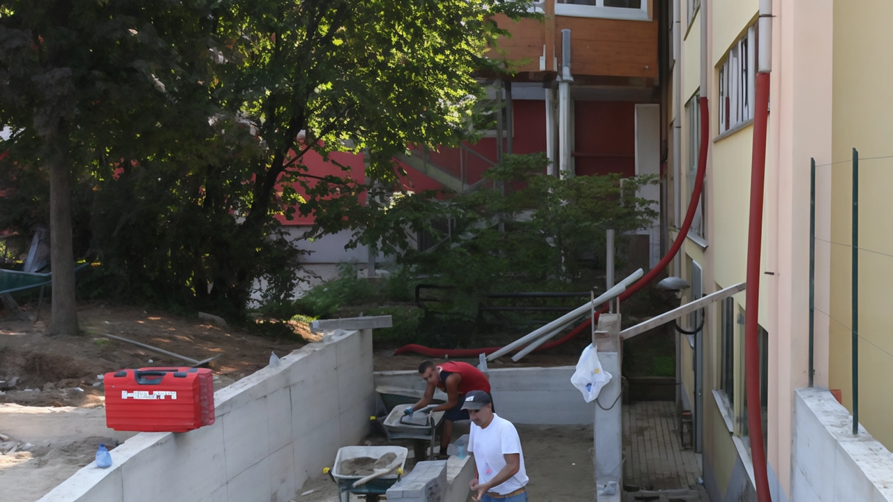 Estate di lavori ad Agrate Brianza dove si è approfittato della pausa per intervenire su scuole strade e cimitero