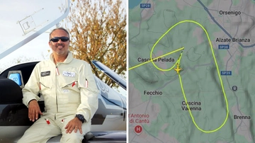 La picchiata, il bird strike e poi lo schianto: l’eroismo del pilota accecato visto sul radar. Analisi della caduta dell’ultraleggero