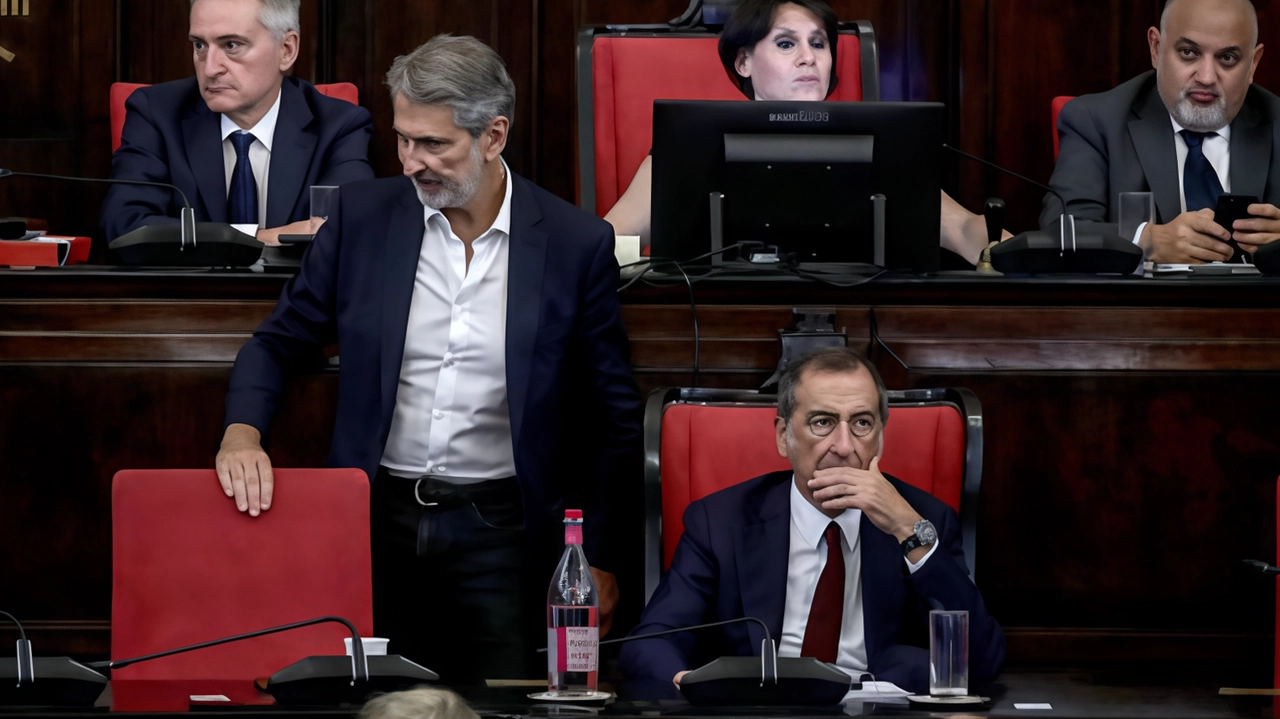 Da sinistra l’ex assessore Giancarlo Tancredi, 65 anni, e il sindaco Giuseppe Sala, 67
