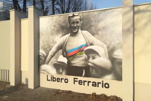 Legnano, il murales dedicato a Libero Ferrario