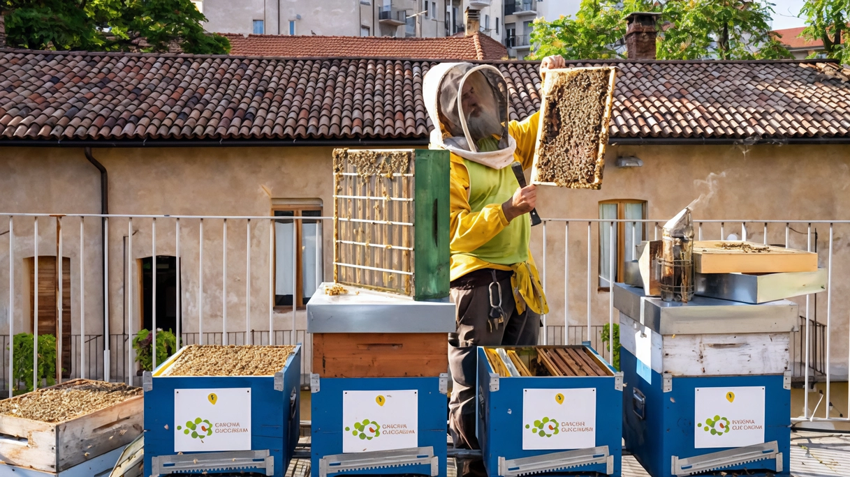 Alla Cascina Cuccagna un progetto di formazione sull’apicoltura urbana "Un percorso di autonomia che unisce sostenibilità ambientale e sociale" .