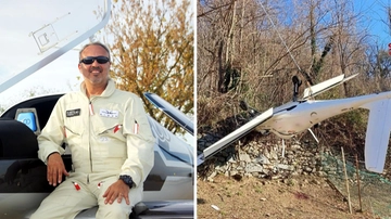 Ultraleggero schiantato in Valtellina: ecco cos’è successo e come si è sfiorata una tragedia
