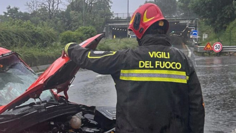 L'incidente in Statale 36 a Colico L'incidente in Statale 36 a Colico