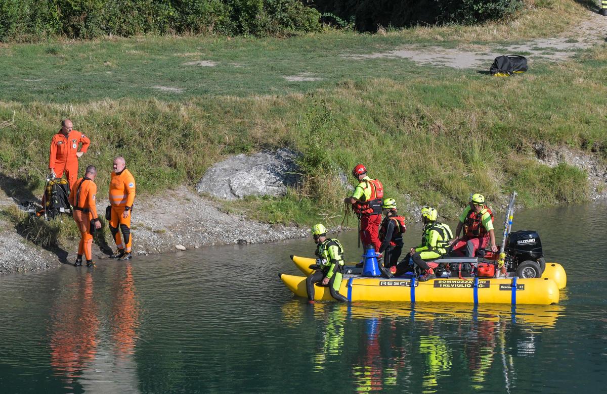 trezzo sull8217adda trovato nel fiume il corpo dell8217uomo di bergamo che sabato si era gettato dal ponte