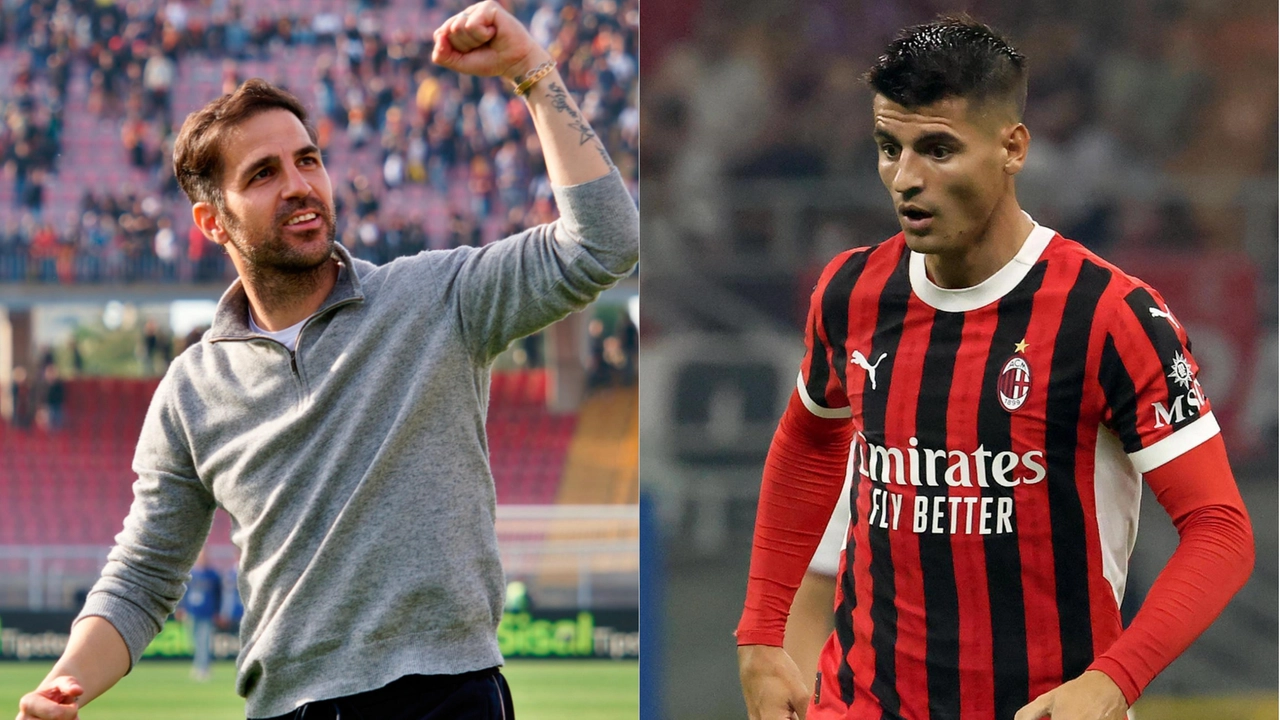 Cesc Fabregas e Alvaro Morata, ex compagni di squadra Cesc Fabregas e Alvaro Morata, ex compagni di squadra