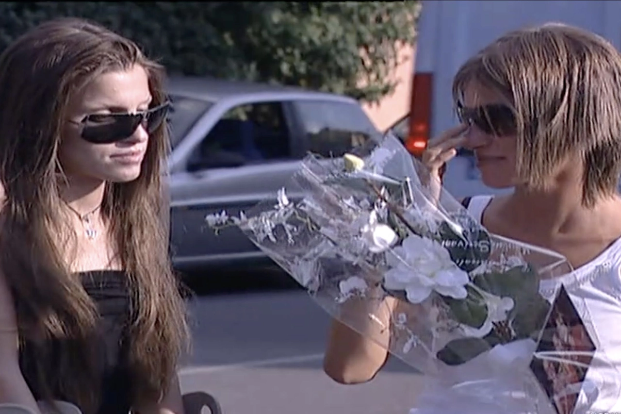 Le gemella Stefania e Paola Cappa nel 2007