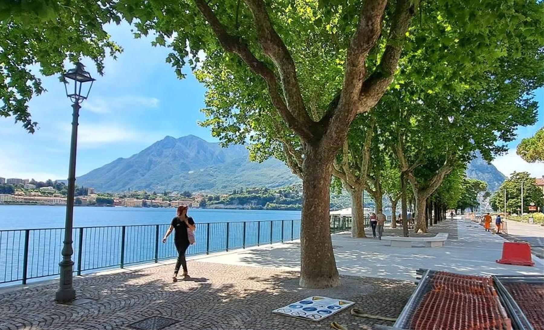 A Lecco riapre un tratto di lungolago A Lecco riapre un tratto di lungolago