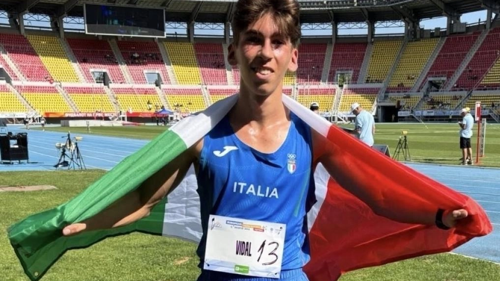 Nicolò Vidal, 17 anni, marciatore brianzolo della PBM Bovisio Masciago